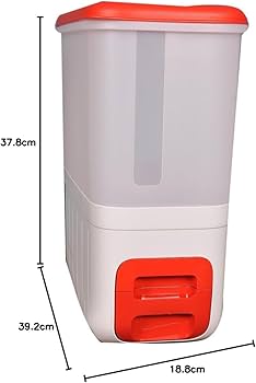 Amazon | Tupperware スマートライスディスペンサー (10 kg) マルチ