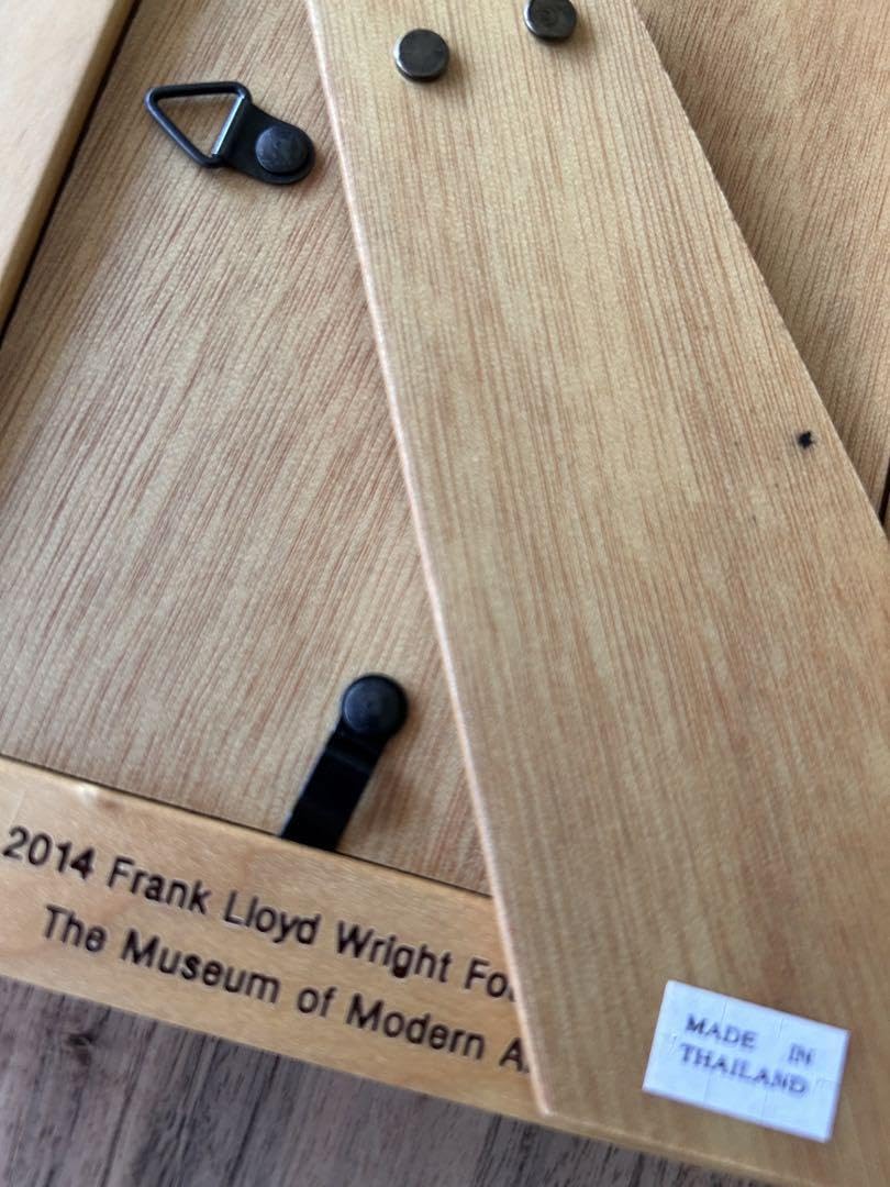 Amazon.co.jp: フランクロイドライト 木製 フォトフレーム 写真立て