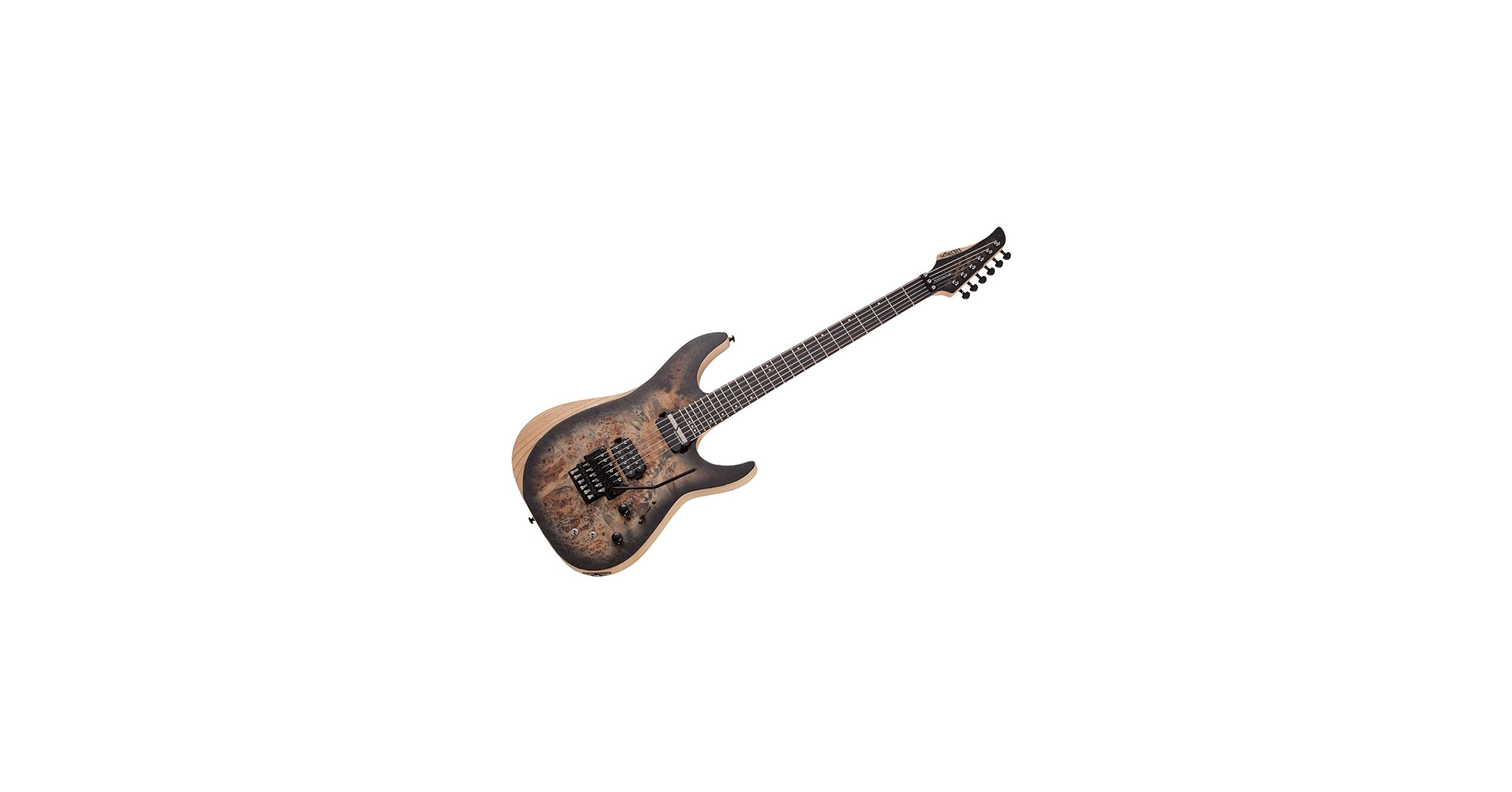 Amazon.com: Schecter Reaper-6 FR-S - Satin Charcoal Burst