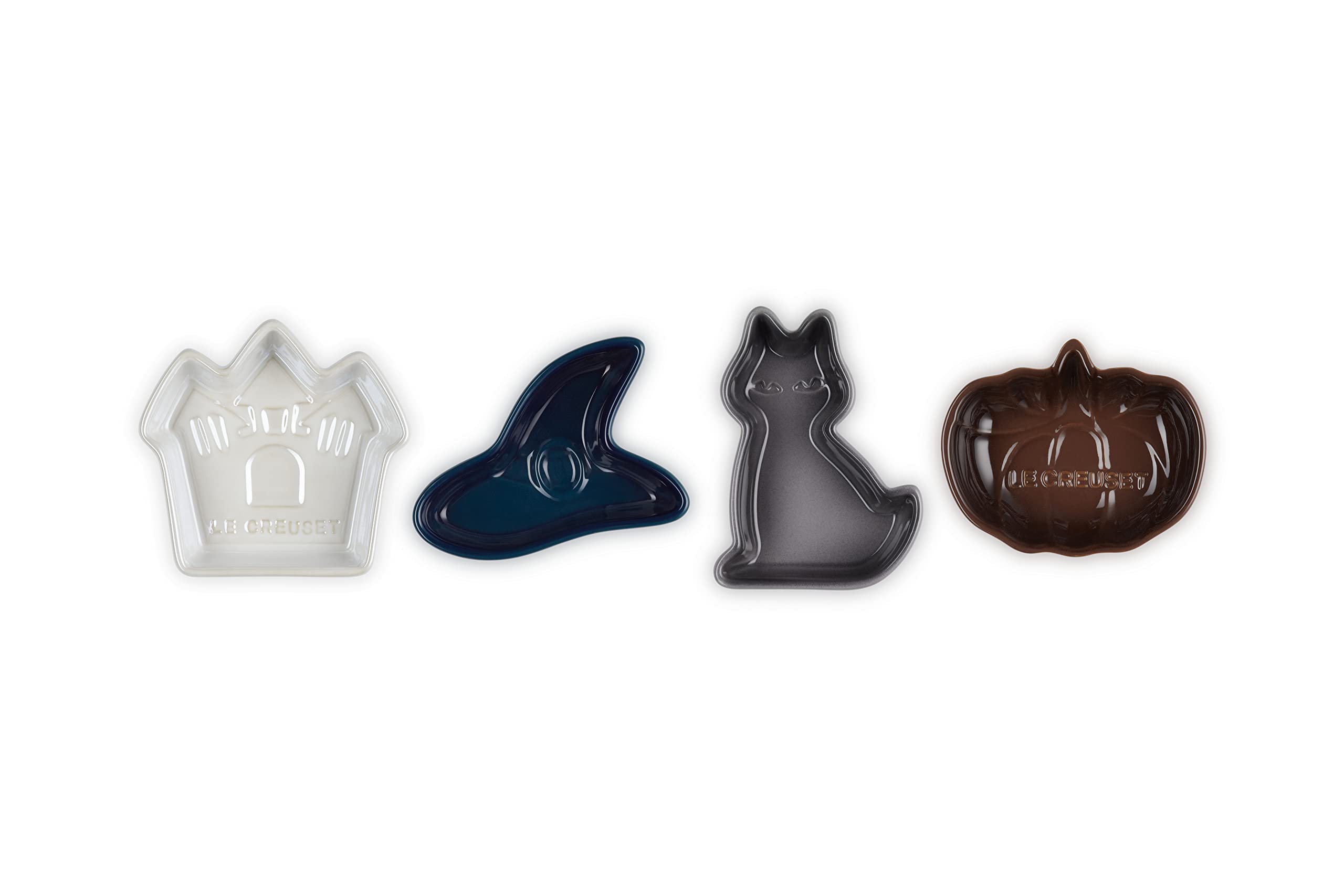 Amazon｜ル・クルーゼ(Le Creuset) ミニ ハロウィン ディッシュ 4個