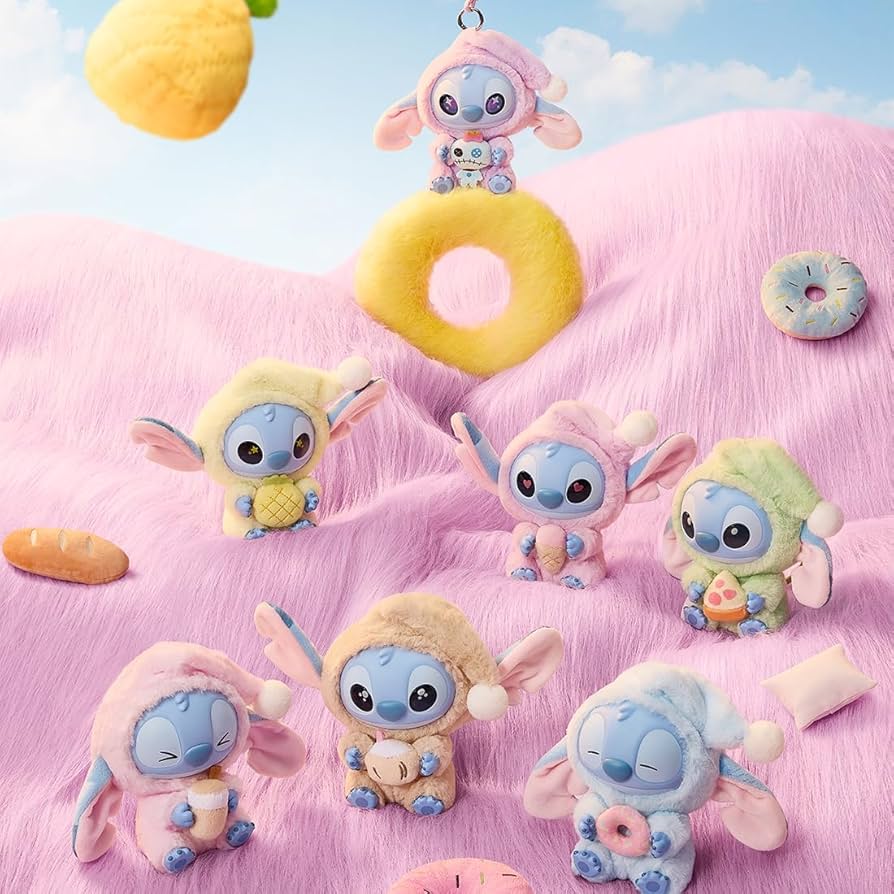 Amazon.com: MINISO Disney Stitch Eat Something Before Sleep
