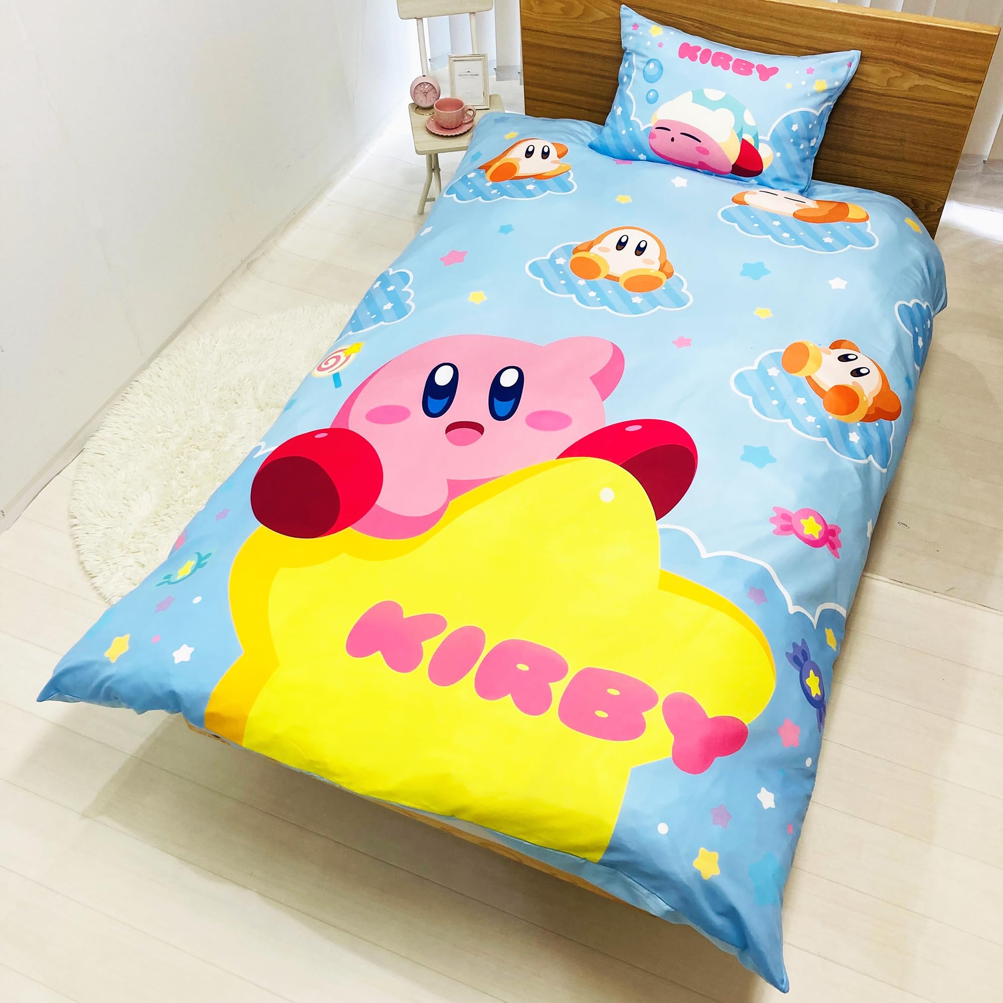 Amazon.co.jp: MORIPiLO 星のカービィ 布団カバーセット (ワープスター