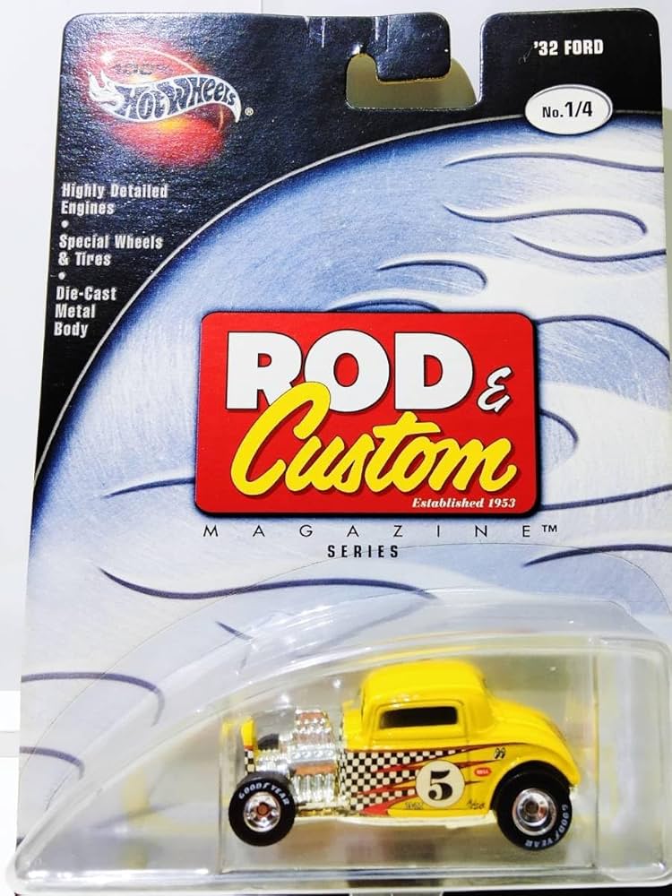 Amazon.co.jp: ホットウィール '32フォード HOTROD CUSTOM '32 ホット