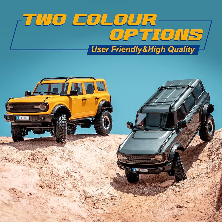 Amazon.com: EAZYRC RC Crwaler 1/18 Scale Bronx RTR 4WD 2.4GHz RC