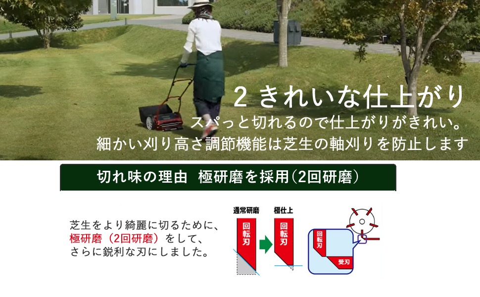 Amazon.co.jp: キンボシ ハッピーバーディモアー GSB-2000H 手動 芝