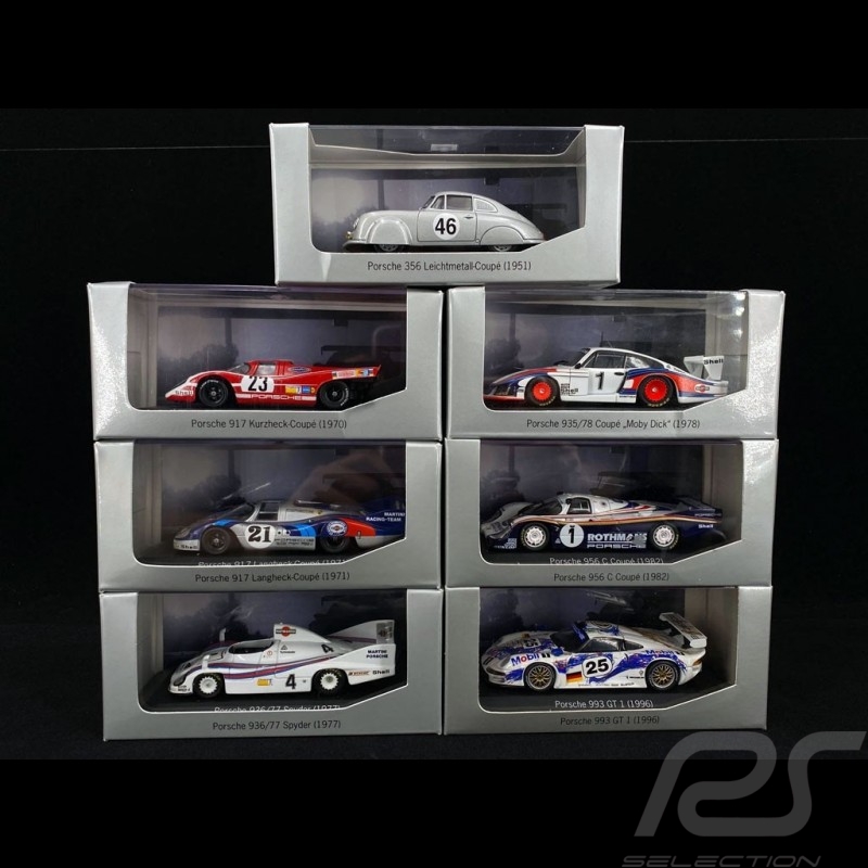 Set Porsche Le Mans History 1/43 Minichamps WAP020SET03