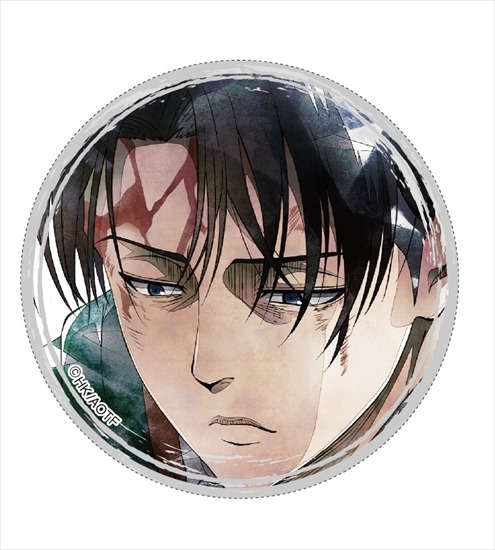 進撃の巨人 キャラバッジコレクション リヴァイ Art-Pic 8個入り1BOX