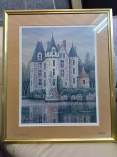 西村龍介版画ガラス絵【ヴェネツィア】