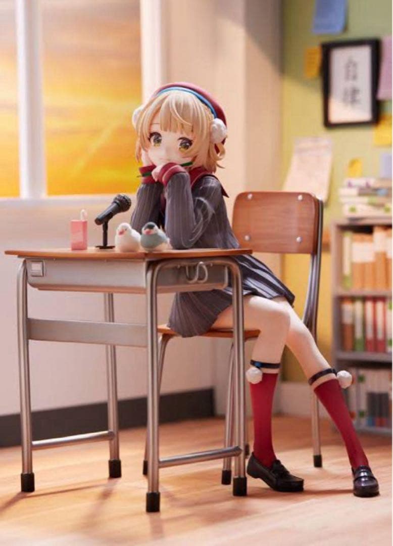 【新品未開封】しぐれうい　1/7スケールフィギュア　フリュー イラストレーター兼VTuber「しぐれうい」が1/7スケールで初の