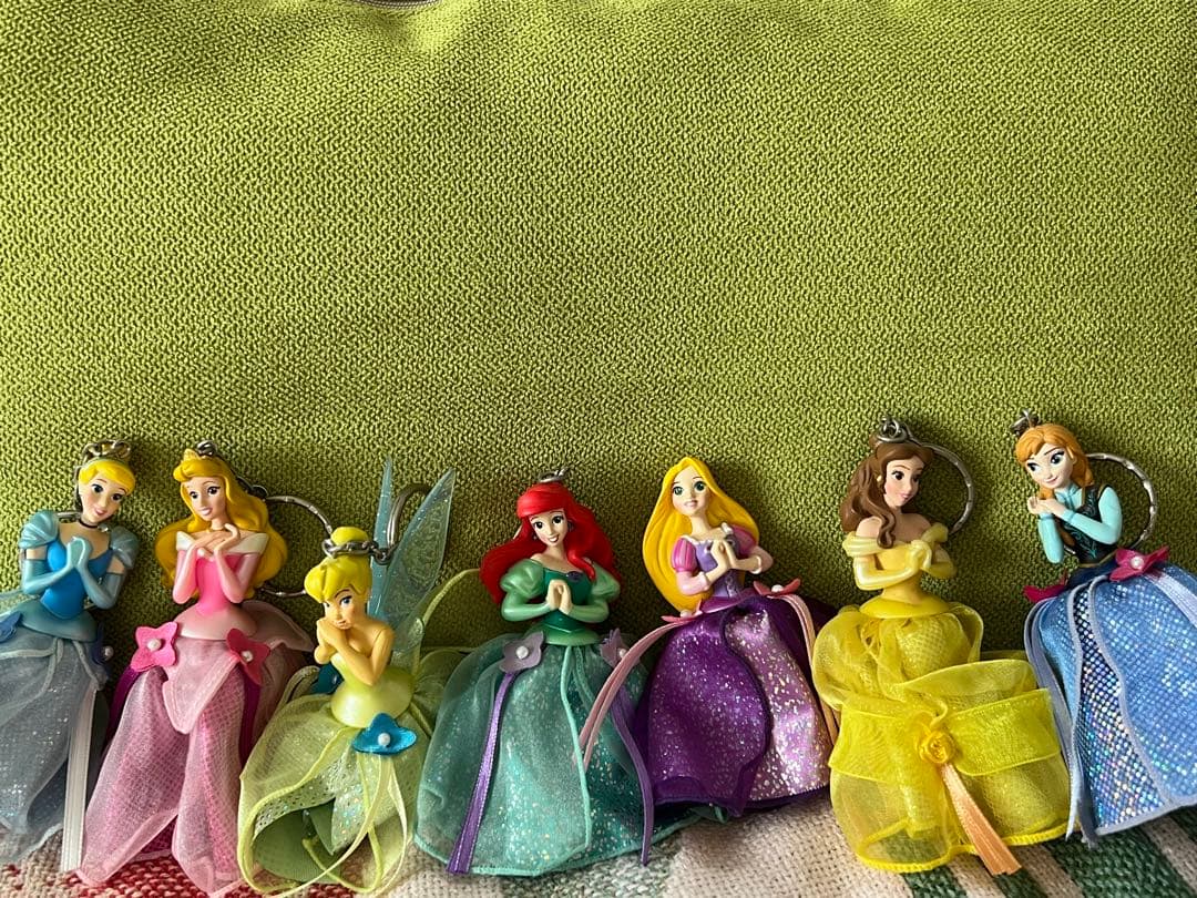 7人セットDisney プリンセスキーホルダー ディズニープリンセス キーホルダー 5点セット - メルカリ