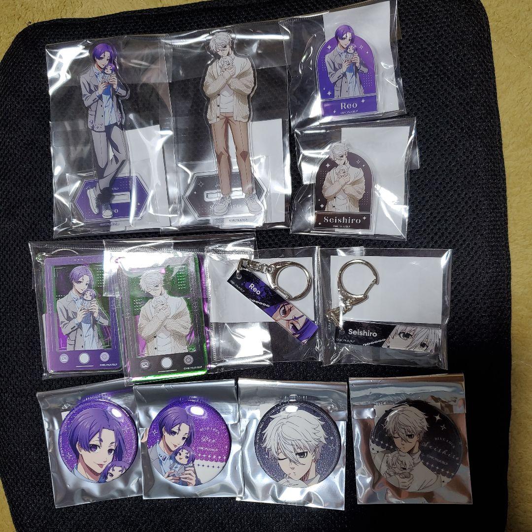 ブルーロック だっこ アクスタ バッジ アクキー カード 特典 御影 凪 グッズ-セット】ブルーロック アクリルスタンド～Flower Cage～ セット