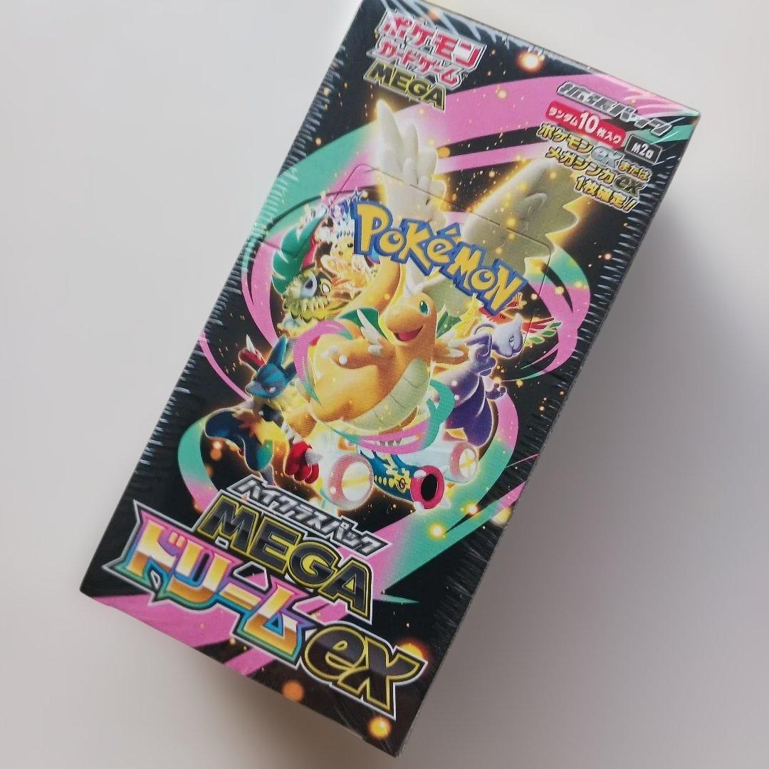 メガドリームEXシュリンクつき新品、 ポケモンカードメガドリームex 新品未開封シュリンク付きBOX｜Yahoo