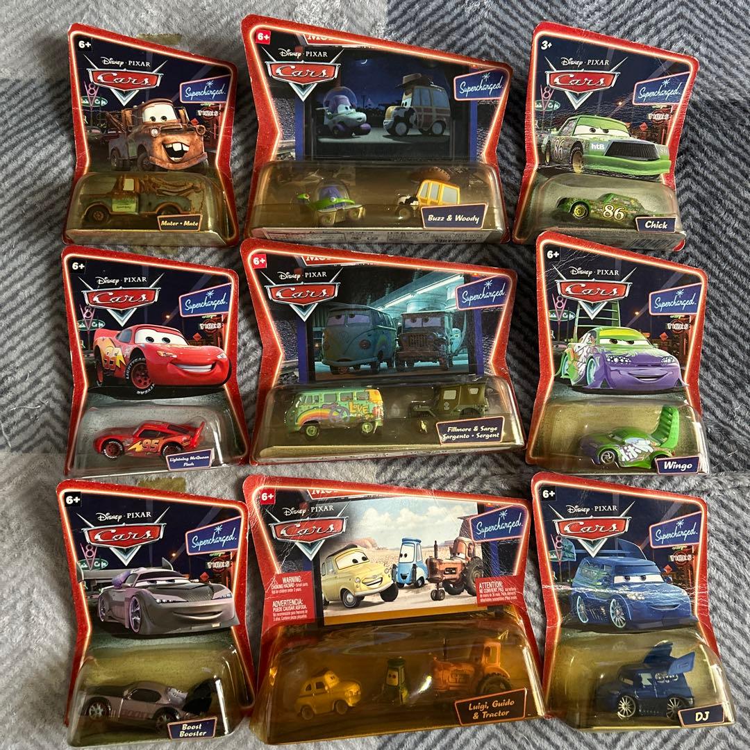 オ*ー様 マテル　カーズ　9セット Disney Pixar ディズニー CARS/カーズ】 マテル カーズ プレイセット