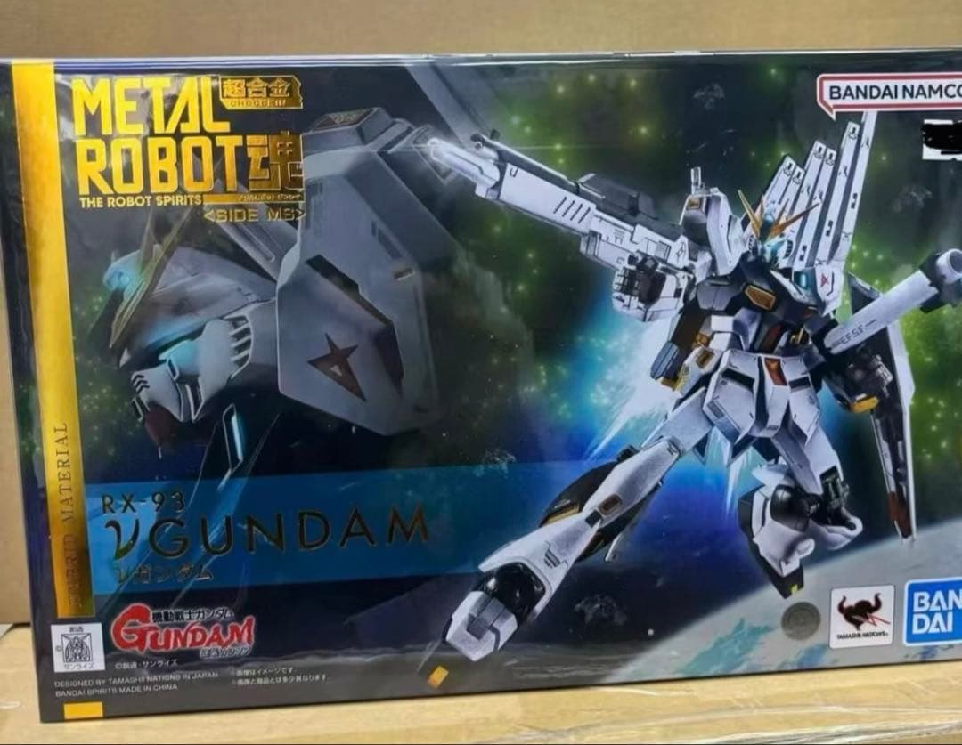 新品未開封品！L ROBOT魂 ＜SIDE MS＞ νガン gundam METAL ROBOT魂 ＜SIDE MS＞ νガンダム | 魂ウェブ