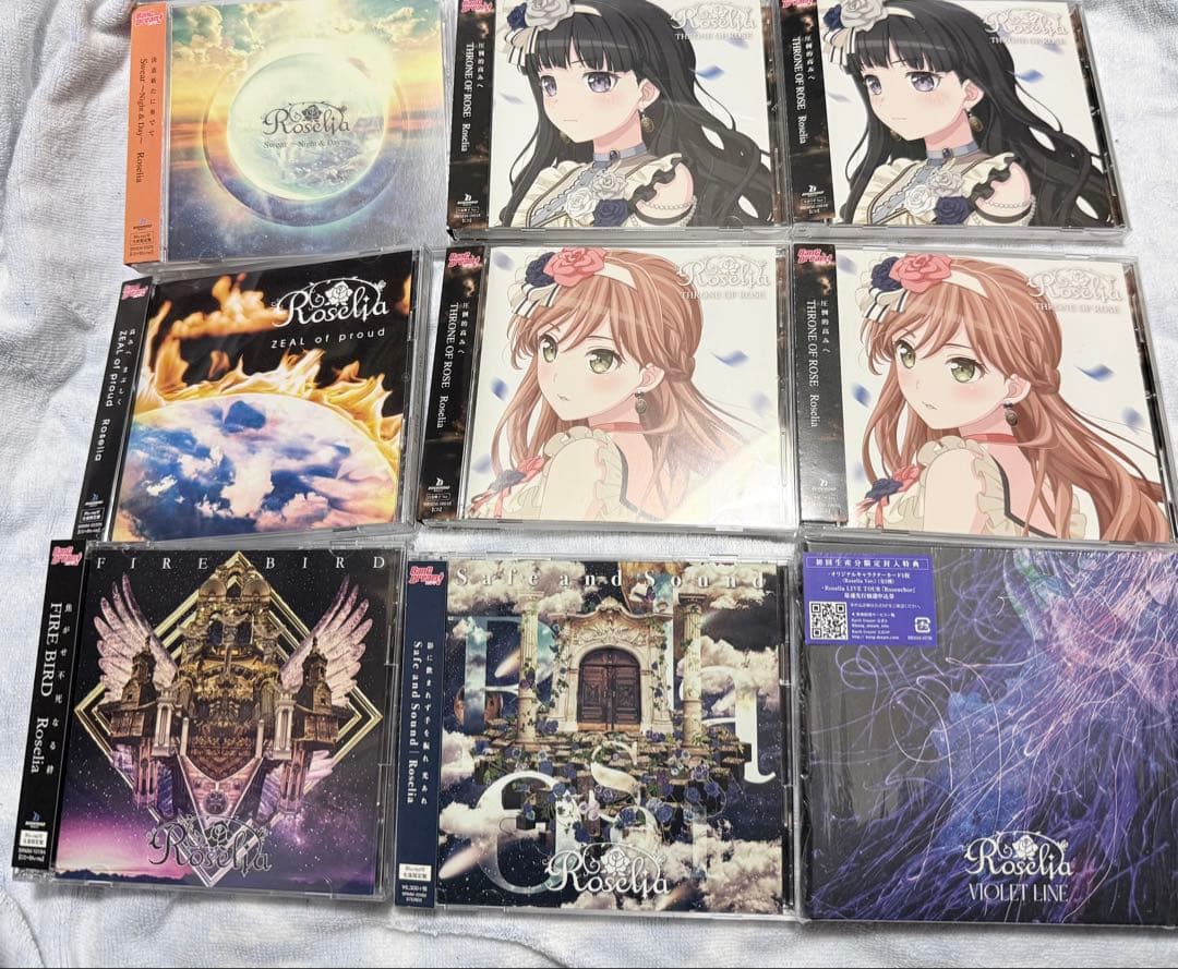 【お得】バンドリ Roselia CD Blu-ray ＆ 特典Tシャツ セット Roselia「Episode of Roselia」 フルカラーTシャツ｜商品情報