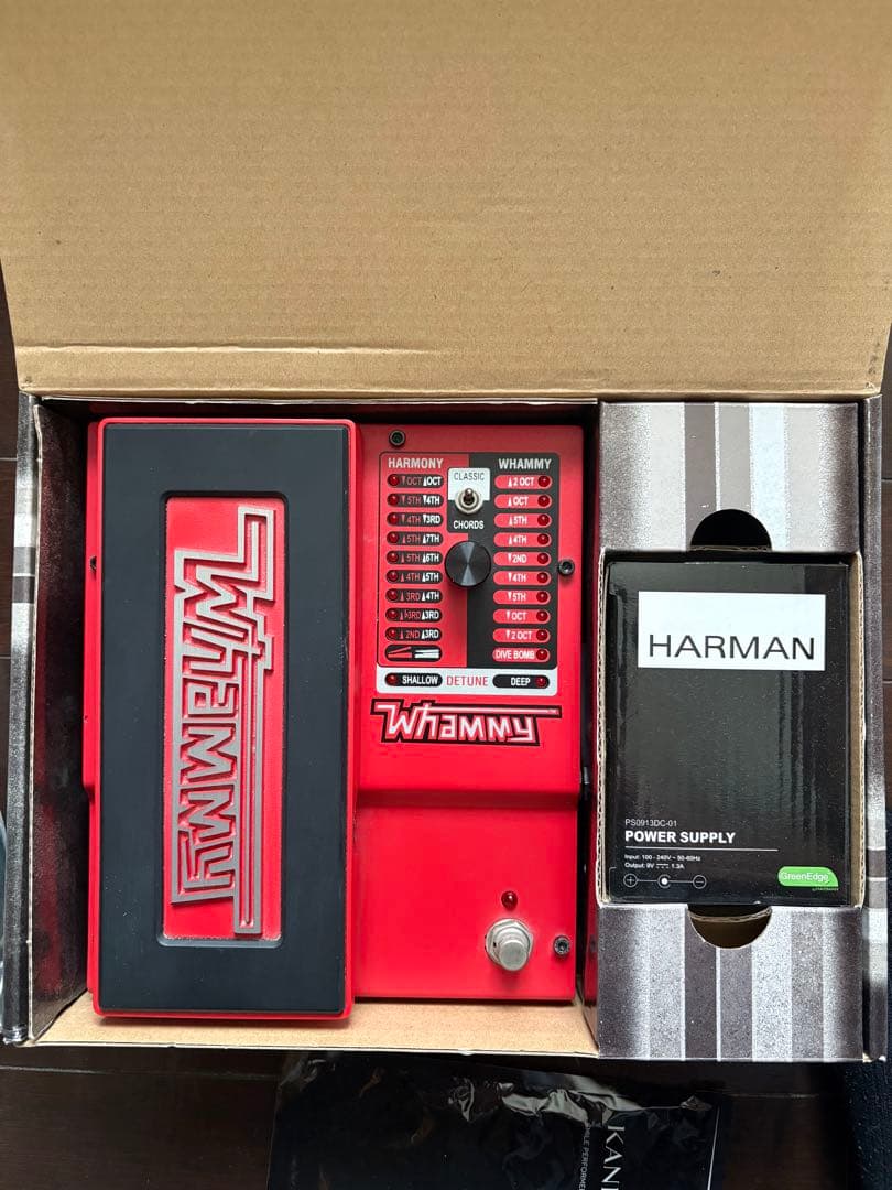 Digitech whammy 5 美品 Amazon.com: DigiTech Whammy 5 Pitch Shift Pedal with True Bypass