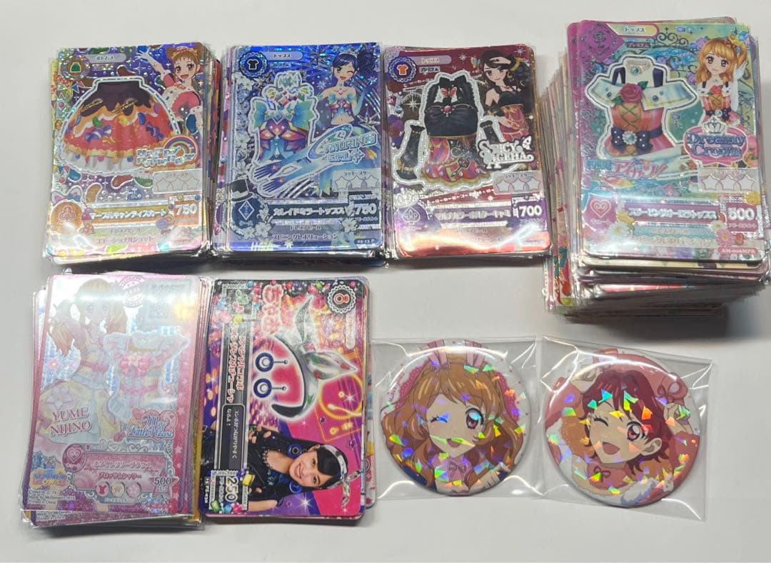 アイカツカード　アイカツスターズ! 缶バッジセット ハセ・プロ｜アイカツ！ アイカツ！スクエアCANバッジ A BOX