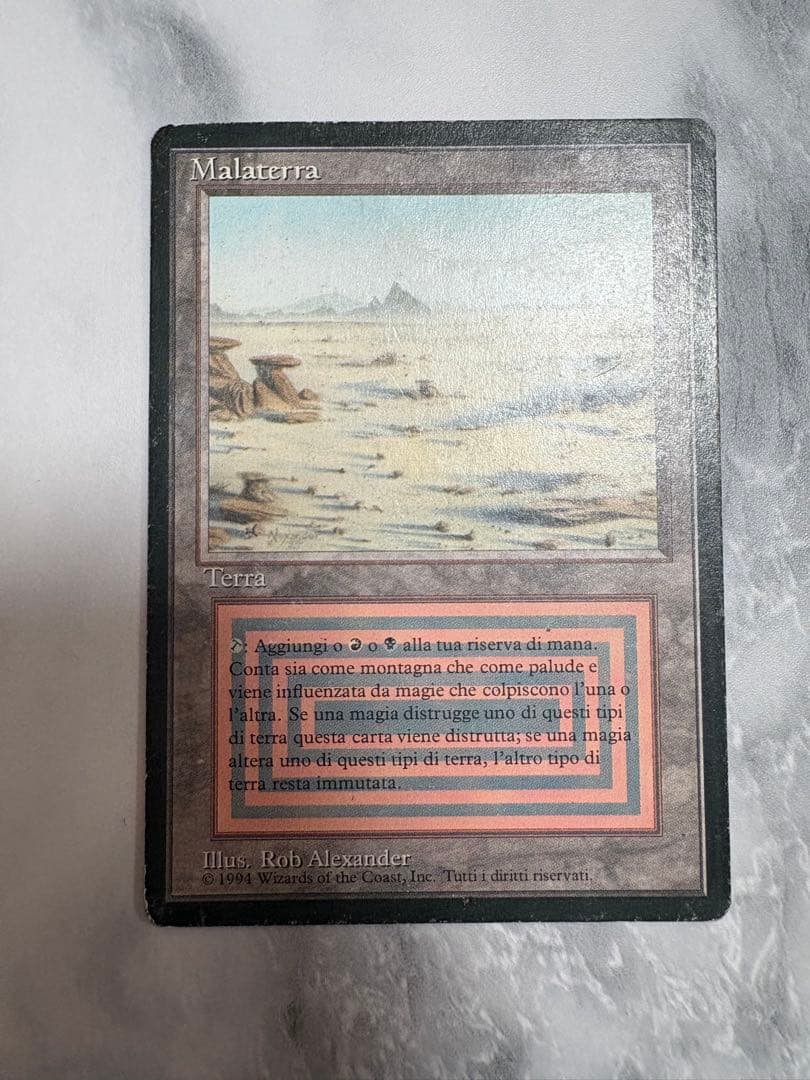 MTG badlands イタリア語 黒枠 Badlands - MTG専門店 Initiative