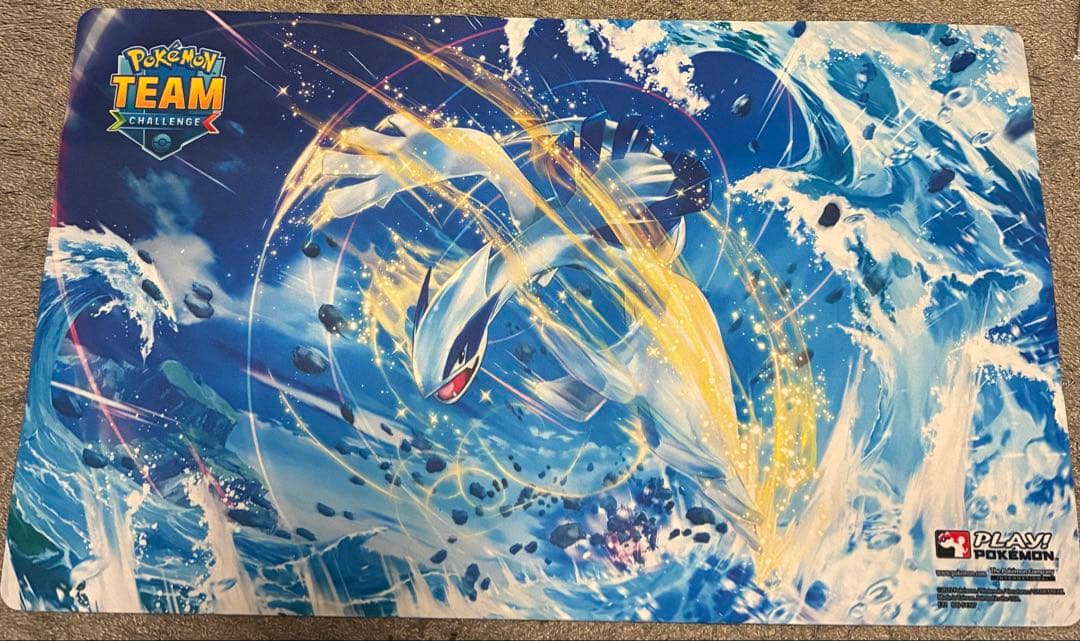 ルギア　チームチャレンジ　トップ256 プレイマット playmat Lugia ルギア プレイマット team challenge ポケモン ポケカ ポケモンカード