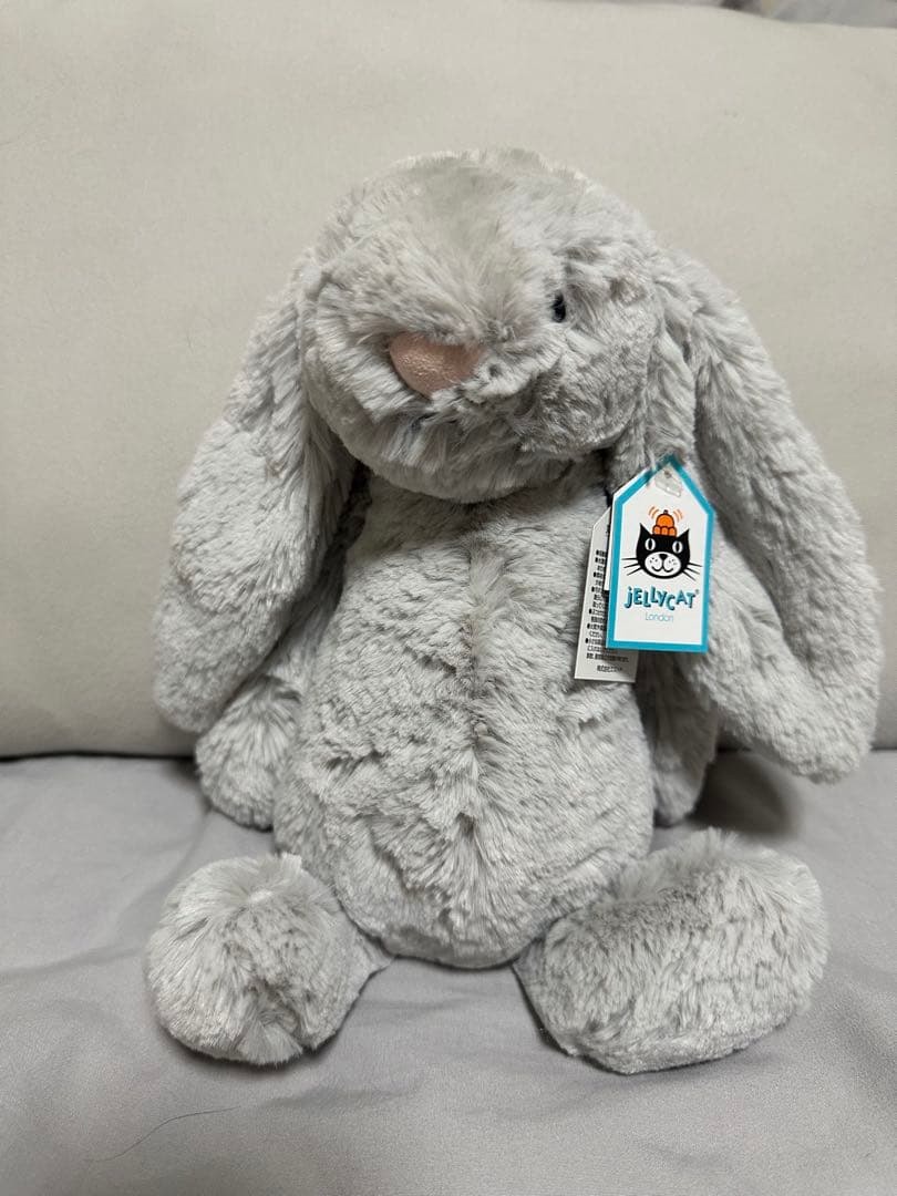  グレー うさぎのぬいぐるみ 30cm M 新品 Amazon.co.jp: キュート販売 ぬいぐるみ MOU MOU うさぎ S グレー