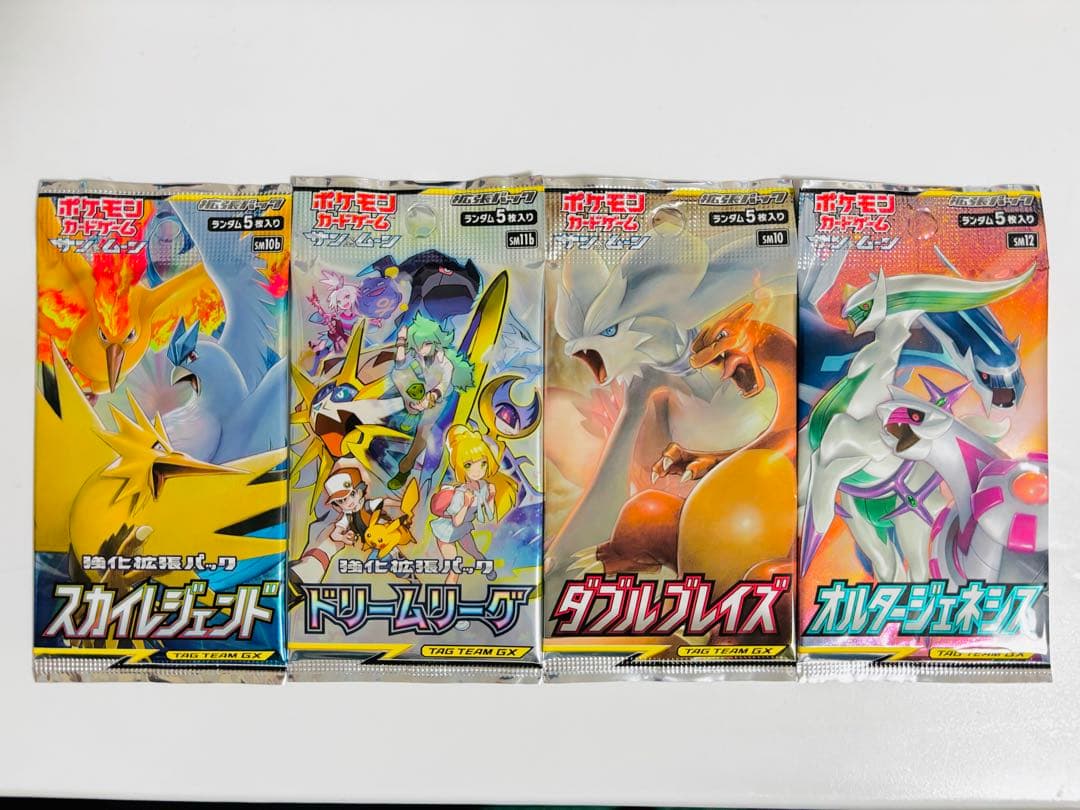 未開封パック　ドリームリーグ　ダブルブレイズ　スカイレジェンドオルタージェネシス 強化拡張パック『ドリームリーグ』(SM11b)【未開封BOX】{-}