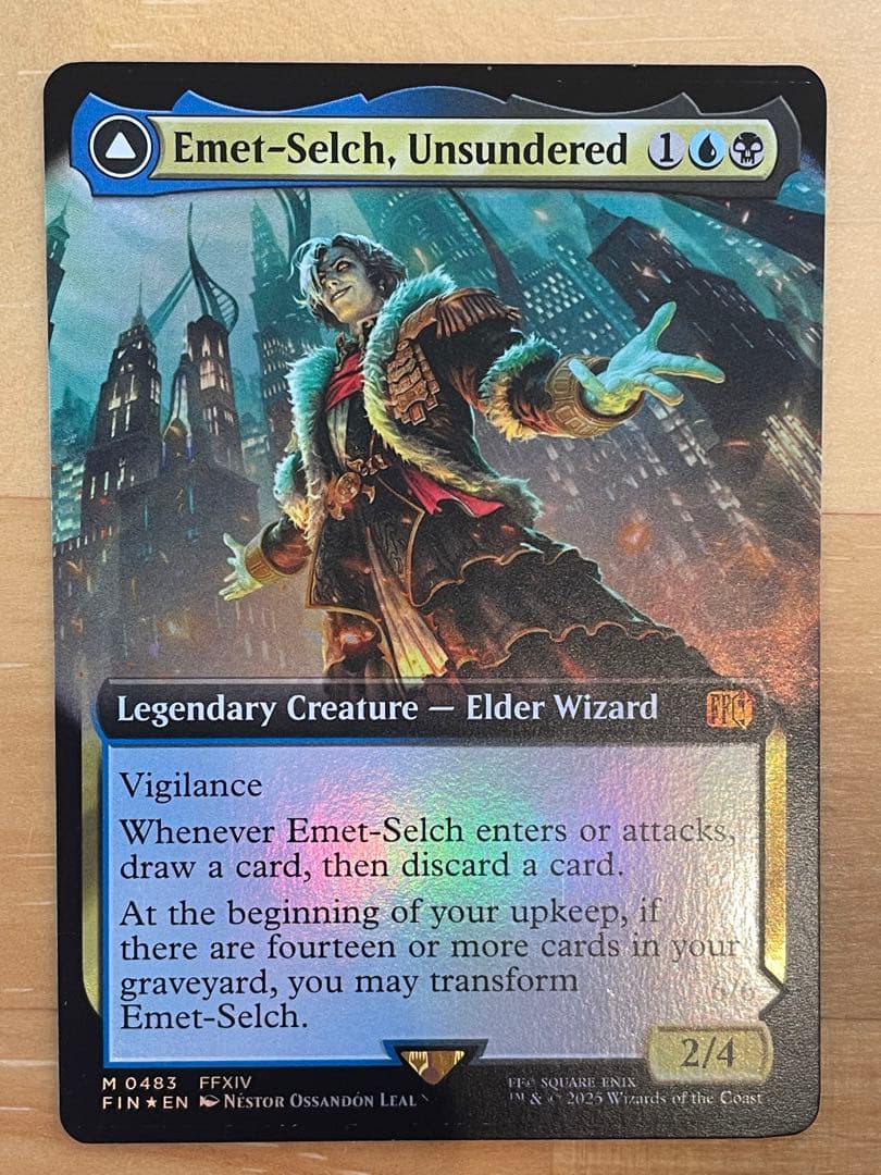 MTG オリジナル、アシエン・エメトセルク 拡張foil MTG オリジナル アシエン・エメトセルク foil サージ ff ファイナル