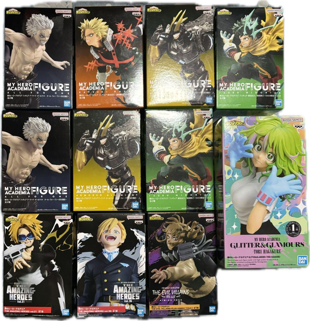 僕のヒーローアカデミア フィギュア 11体セット プチラマEX 僕のヒーローアカデミア Type-Decision 【特典付きセット