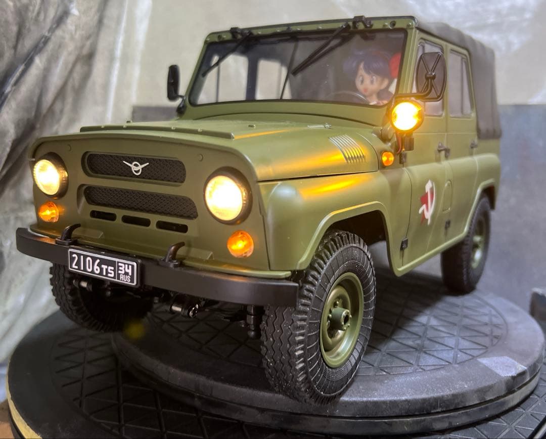 プレオーダー品 WPL UAZ-469 カスタム塗装品 制作予約 1台制作可能 C94 - RTR - UAZ-469 – WPL RC Official Store