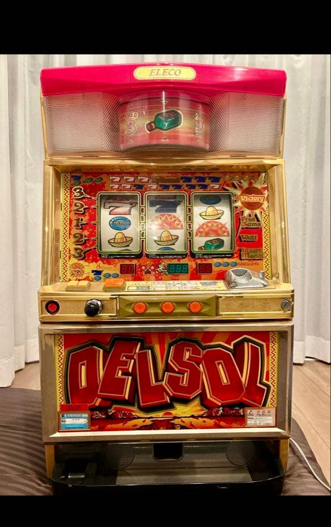 エレコ　デルソル2実機　不要機 4号機】エレコ デルソル2 中古パチスロ実機 [2ch対応] A-SLOT