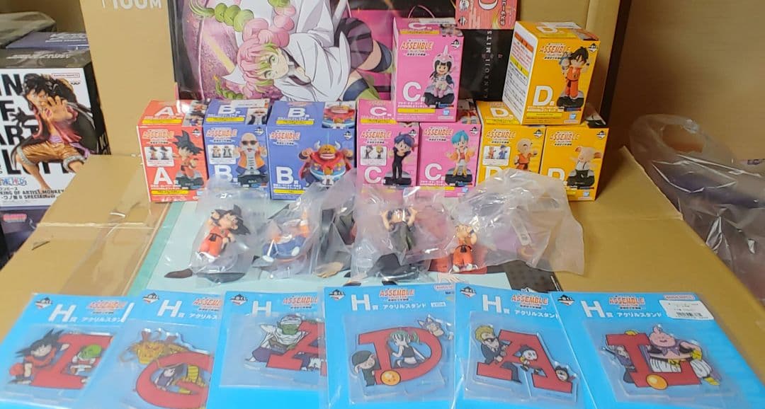 一番くじドラゴンボール ASSEMBLE COLLECTION　9体まとめ売り 一番くじ ドラゴンボール ASSEMBLE COLLECTION ～孫悟空少年期編