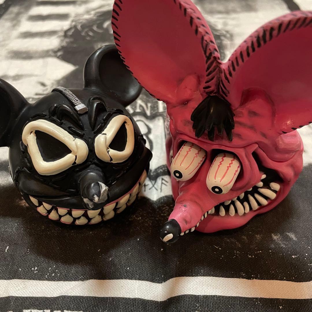 RATFINK 灰皿　Mickey 小物入れ　vintage RF アメコミ RATFINK 灰皿 Mickey 小物入れ vintage RF アメコミ - メルカリ