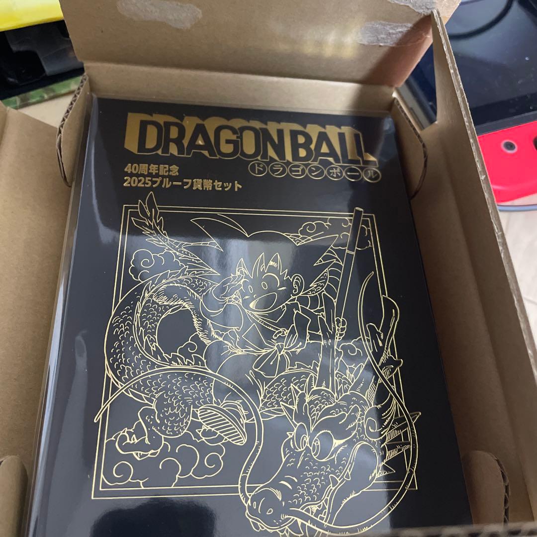 ドラゴンボール40周年記念　プルーフ貨幣セット ドラゴンボール 40周年記念 プルーフ貨幣セット - メルカリ