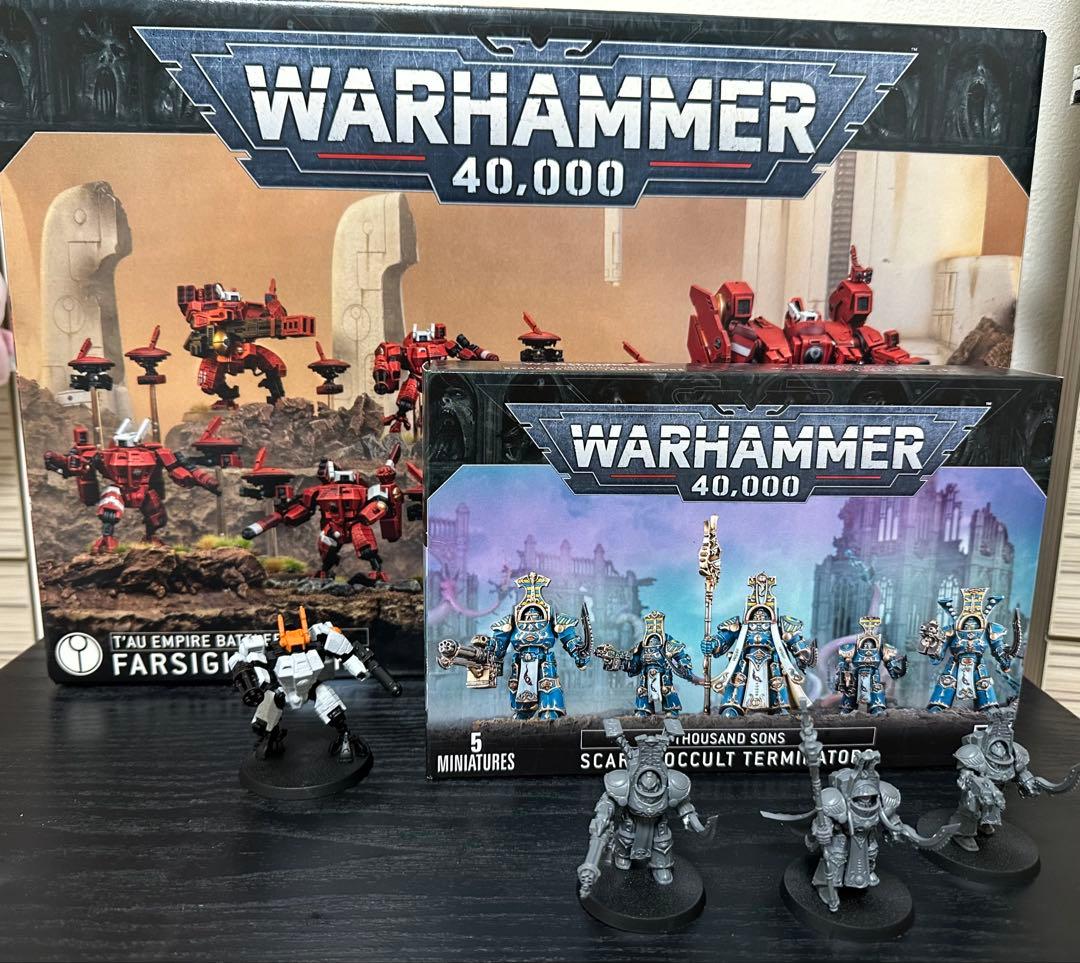 ウォーハンマー 40k タウエンパイア　ケイオスマリーン　引退品 ウォーハンマー 40k ケイオス・スペースマリーン：ケイオス