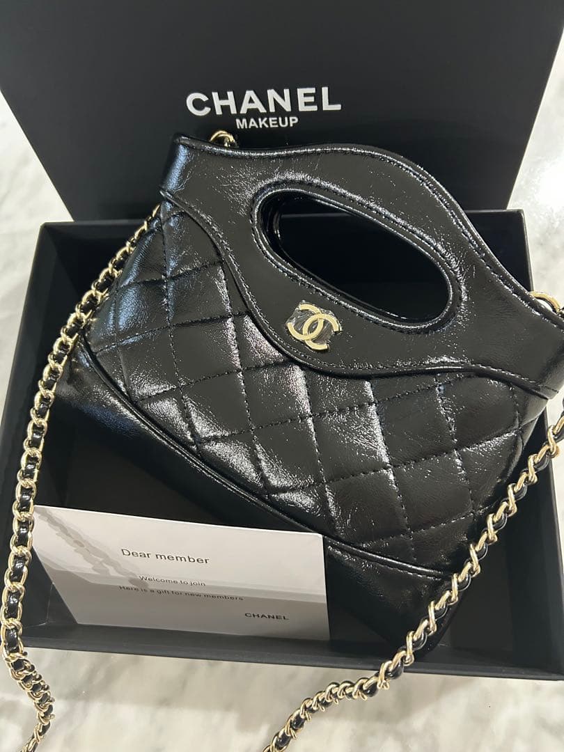 CHANEL キルティング ショルダーバッグ ノベルティ CHANEL ノベルティホワイト キルティング ショルダーバッグ - メルカリ