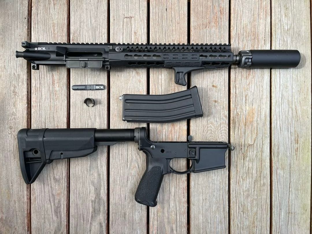NBORDE トレポン用BCM レシーバーセット　ptw Infinity トレポン,PTW,TrainingWeapon,SYSTEMA