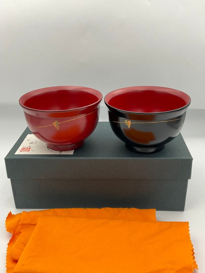 輪島塗　椀　松本遊人 能登半島地震や豪雨で被災した輪島塗作家の個展 お椀や茶器など116点を