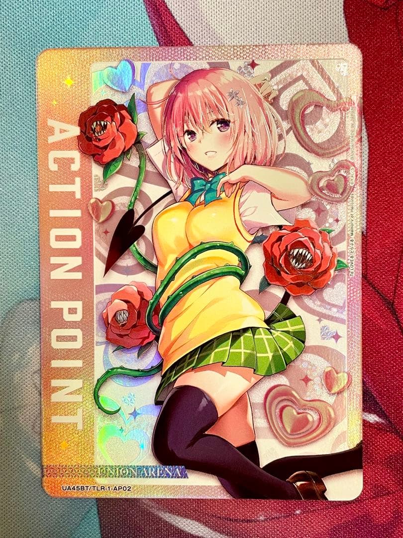 【ユニオンアリーナ】 AP ToLOVEる - モモ・ベリア・デビルーク ユニオンアリーナ ToLOVEる モモ・ベリア・デビルーク パラレル SR