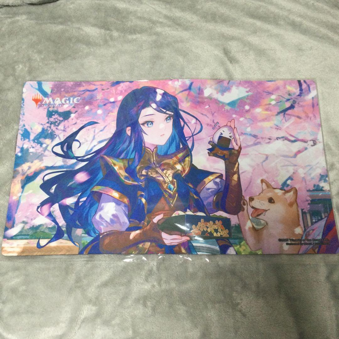 MTG 放浪皇のお花見キャンペーン プレイマット ナーセット放浪皇藤ちょこ