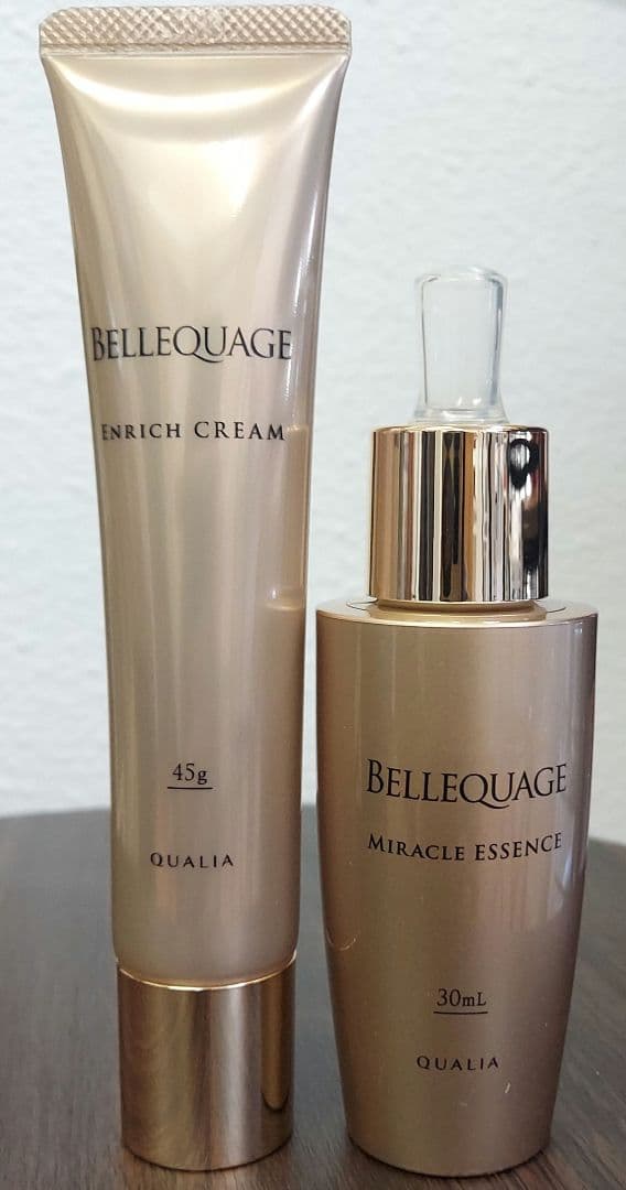 BELLEQUAGE 美容液・クリーム セット　値下げ終了 ベルクアージュ(BELLEQUAGE)ヒト幹細胞美容液・化粧水・クリーム