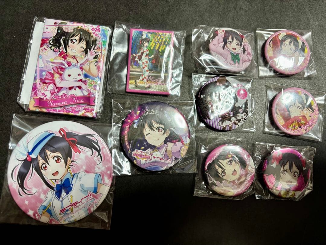 ラブライブ 矢澤にこ 缶バッジ WonderfulRush 僕光 サニソン 矢澤にこUR限定＜僕たちはひとつの光part2 忘れないで＞画像と特技と
