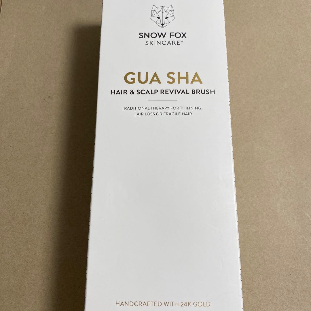 スノーフォックス  FOX GUA SHA ヘアブラシ プレミアム FOX カッサ ヘアブラシ - 【公式サイト】SNOW FOX SKINCARE