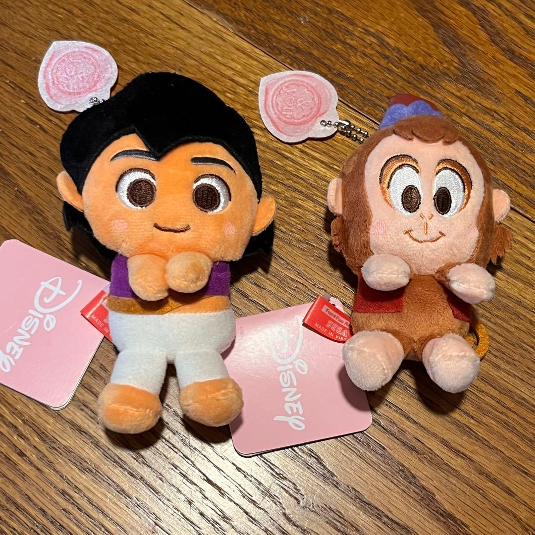 アラジン アブー ＆you キマスコット キーホルダー ディズニーセット