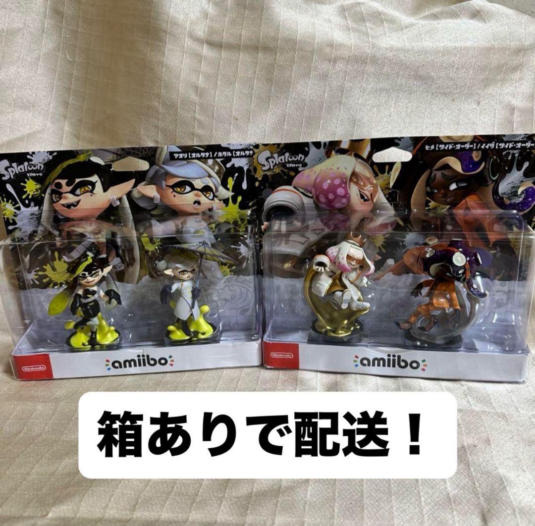 スプラトゥーン3テンタクルズ シオカラーズ amiibo セット スプラ3仕様の『amiibo シオカラーズセット』と『amiibo テンタクルズ