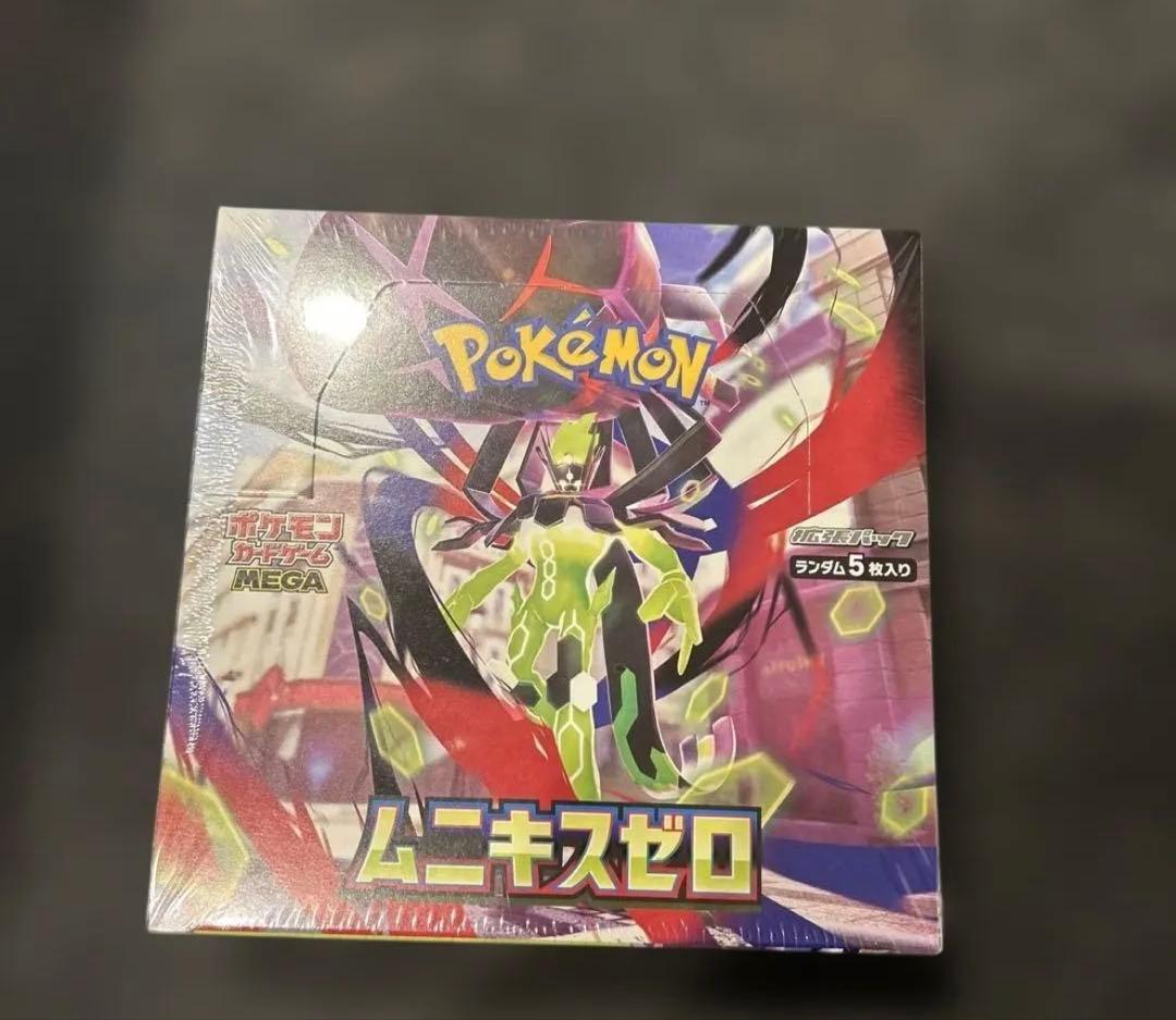 ポケモンカードゲーム ムニキスゼロ 未開封 シュリンクありBOX - メルカリ