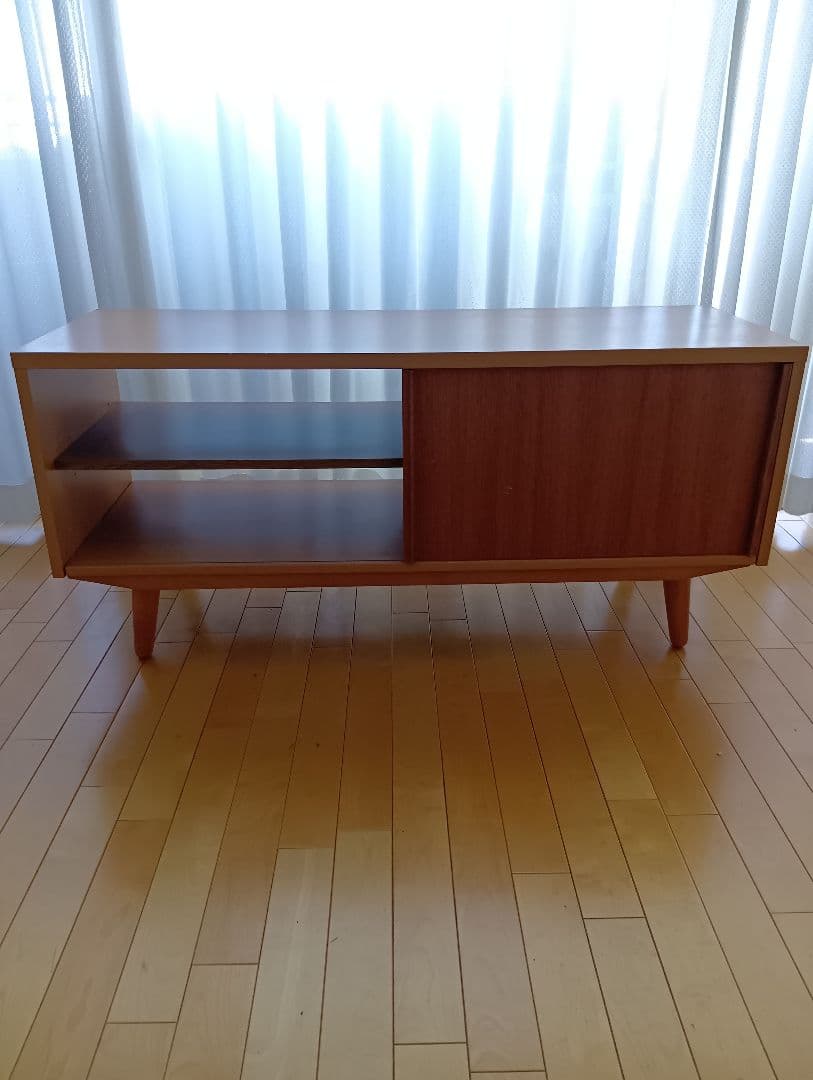 unico　廃盤希少アルベロ　テレビ台　サイドボード unico／ウニコ／テレビボード／アルベロ／廃番品／茶 | 宇都宮の