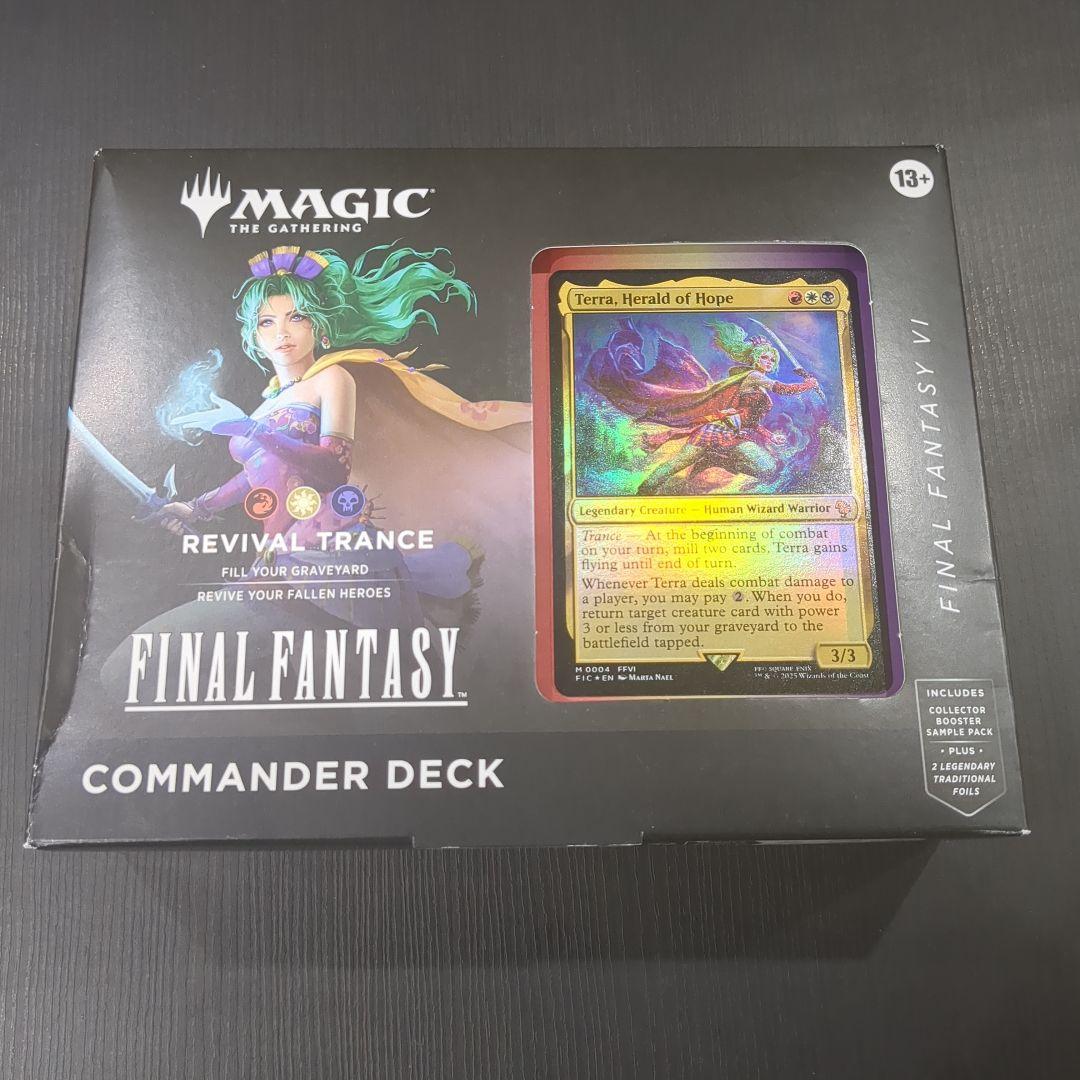 ギャザ MTG FF VI COMMANDER DECK 【K9】 マジック：ザ・ギャザリングーーFINAL FANTASY』 MTG スターターキット