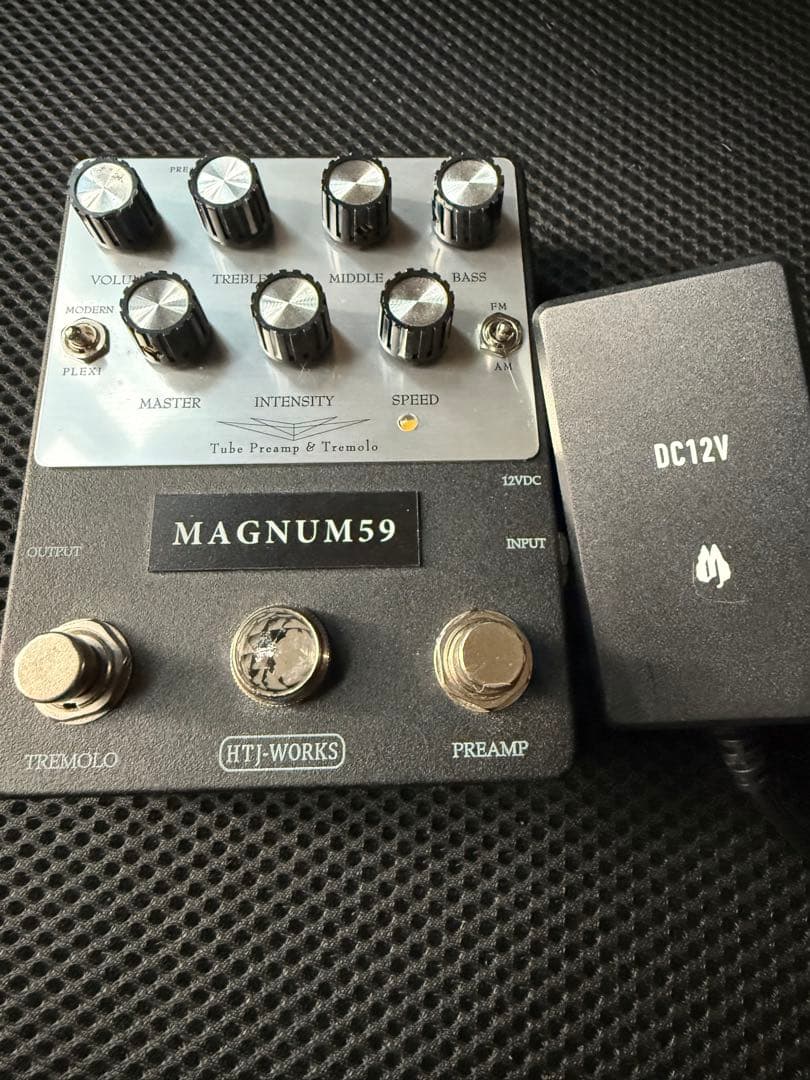 ジャンク HTJ-WORKS MAGNUM59 PREAMP プレキシサウンド HTJ-WORKS MAGNUM59 12AX7 Tube Preamp & Tremolo プリアンプ