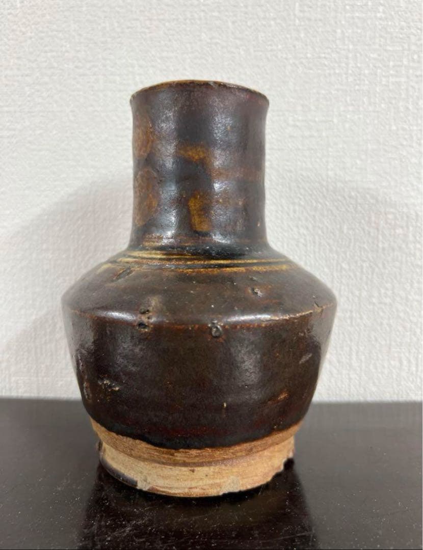 中国古美術/宋時代黒釉花瓶/コレクションの整理品です 楽天市場】宋代ふう 磁州窯 壺、花瓶 黒釉纏枝紋 梅瓶/骨董 : つばきや