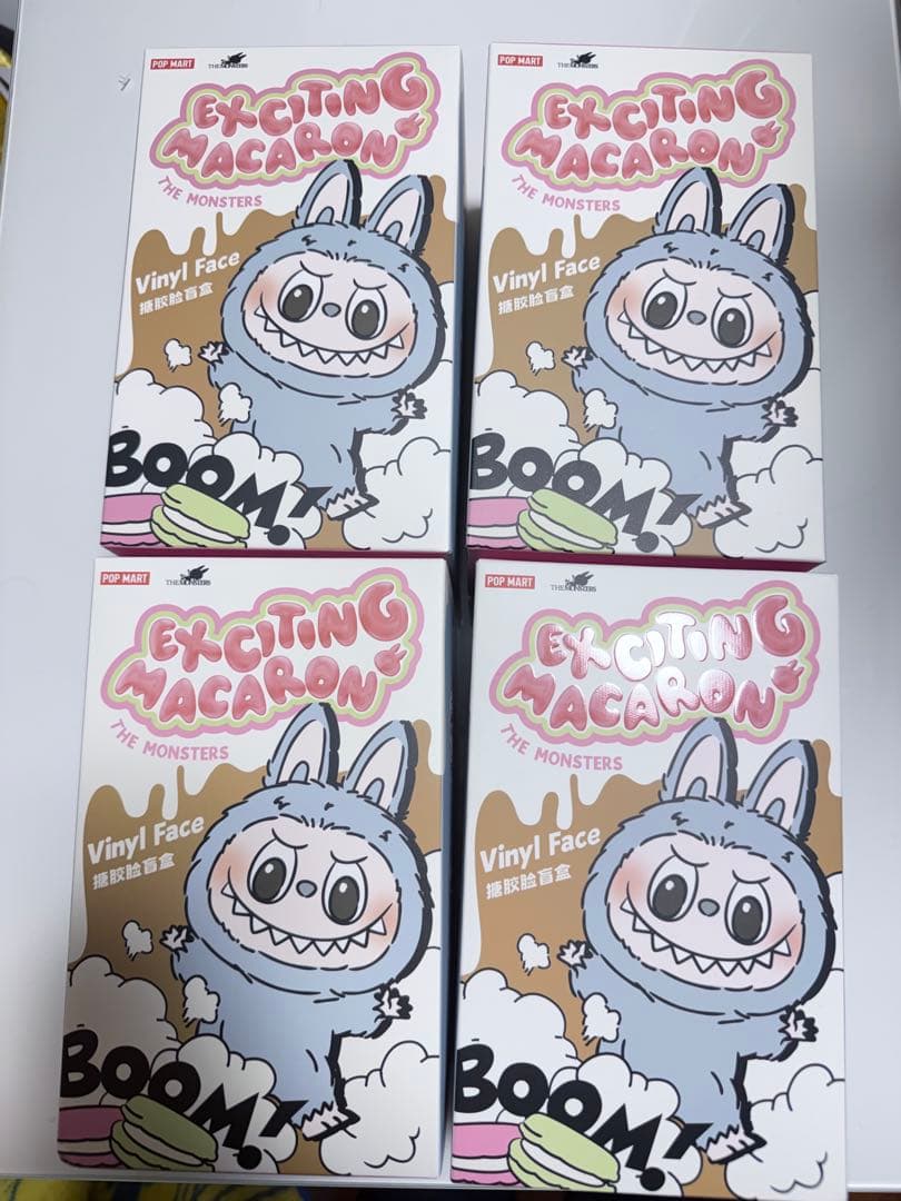 ラブブ　らぶぶ　マカロン 4個セット 楽天市場】【正規品保証】 THE MONSTERS Exciting Macaron シリーズ