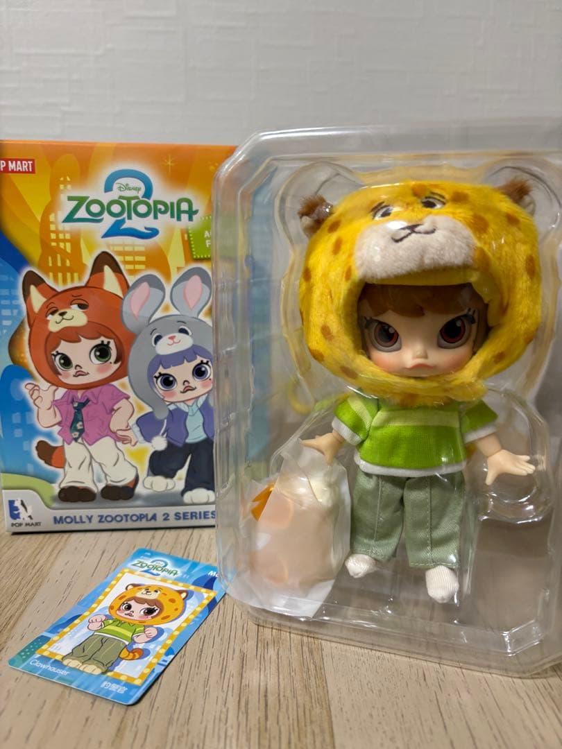 POPMART MOLLY ズートピア2シリーズ　アクションフィギュア popmart Molly ズートピア2 シリーズ1⁄12アクションフィギュア